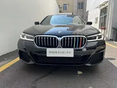 2021 BMW 5 Series 525Li M Sport Package, чёрный — фото 2