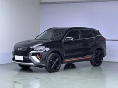 2022 Geely Atlas X 1.8TD DCT Premium, чёрный — фото 1