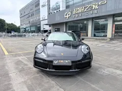2020 Porsche 911 Turbo S 3.7T, чёрный — фото 2