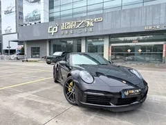 2020 Porsche 911 Turbo S 3.7T, чёрный — фото 3