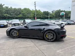 2020 Porsche 911 Turbo S 3.7T, чёрный — фото 8