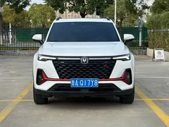 2022 Changan CS35 PLUS Blue Whale NE 1.4T DCT Luxury, белый — фото 2