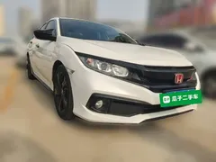 2019 Honda Civic 220TURBO CVT, белый — фото 3