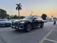 2022 Audi Q5L 40T Luxury Dynamic, чёрный — фото 1