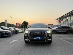 2022 Audi Q5L 40T Luxury Dynamic, чёрный — фото 2