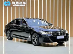 2022 BMW 5 Series 525Li M Sport Package, чёрный — фото 2