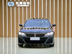 2022 BMW 5 Series 525Li M Sport Package, чёрный — фото 3