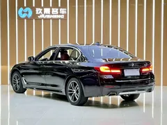 2022 BMW 5 Series 525Li M Sport Package, чёрный — фото 21