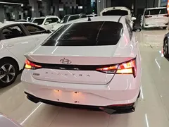 2022 Hyundai Elantra 1.5L CVT GLX Elite, белый — фото 6