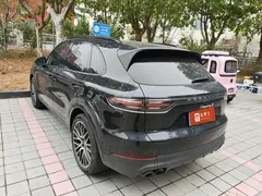 2022 Porsche Cayenne 3.0T Platinum, чёрный — фото 4