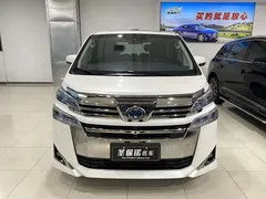 2020 Toyota Vellfire Hybrid 2.5L HV Luxury, белый — фото 2
