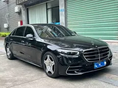 2023 Mercedes-Benz S-Class S 450 L 4MATIC, чёрный — фото 5