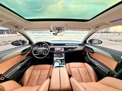 2023 Audi A8L 55 TFSI quattro Flagship, чёрный — фото 8