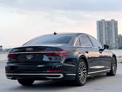 2023 Audi A8L 55 TFSI quattro Flagship, чёрный — фото 11