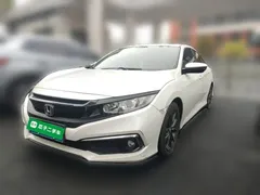 2019 Honda Civic 220TURBO CVT, белый — фото 1