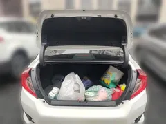 2019 Honda Civic 220TURBO CVT, белый — фото 20