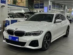 2022 BMW 3 Series 325i M Sport Package, белый — фото 1