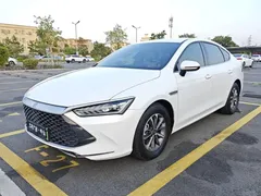 2024 BYD Qin PLUS Honor DM-i PHEV 55km Leading, белый — фото 1