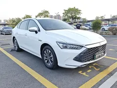 2024 BYD Qin PLUS Honor DM-i PHEV 55km Leading, белый — фото 3
