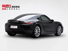 2022 Porsche 718 Cayman 2.0T, чёрный — фото 3