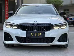 2021 BMW 3 Series 325i M Sport Night Package, белый — фото 1