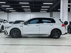 2023 Volkswagen Golf 280TSI DSG R-Line, белый — фото 7