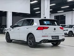 2023 Volkswagen Golf 280TSI DSG R-Line, белый — фото 23