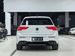 2023 Volkswagen Golf 280TSI DSG R-Line, белый — фото 24