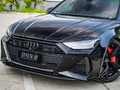 2022 Audi RS 6 4.0T Avant, чёрный — фото 6