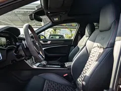 2022 Audi RS 6 4.0T Avant, чёрный — фото 17