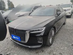 2022 Hongqi H9 2.0T Smart Connect Qichang, чёрный — фото 2