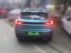 2021 Geely Emgrand S 1.4T CVT Flagship, синий — фото 3
