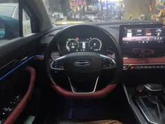 2021 Geely Emgrand S 1.4T CVT Flagship, синий — фото 6