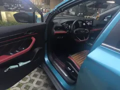 2021 Geely Emgrand S 1.4T CVT Flagship, синий — фото 12