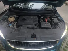 2021 Geely Emgrand S 1.4T CVT Flagship, синий — фото 16