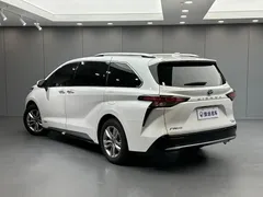 2021 Toyota Sienna 2.5L Hybrid Platinum, белый — фото 6