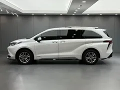 2021 Toyota Sienna 2.5L Hybrid Platinum, белый — фото 7