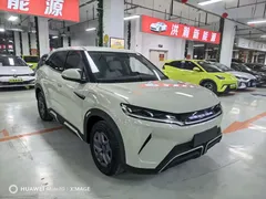2024 BYD Yuan UP 401km Vitality, зелёный — фото 3