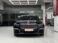 2021 BMW 7 Series 740Li xDrive Executive M Sport Package, синий — фото 2