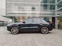 2020 Porsche Cayenne S 2.9T, синий — фото 3