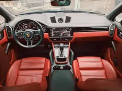 2020 Porsche Cayenne S 2.9T, синий — фото 8