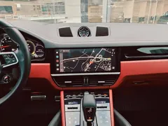 2020 Porsche Cayenne S 2.9T, синий — фото 9