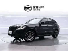 2022 BMW X3 M Night Package, синий — фото 1