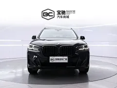 2022 BMW X3 M Night Package, синий — фото 2