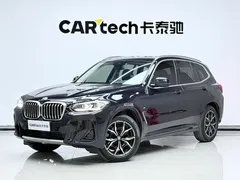 2022 BMW X3, чёрный — фото 1