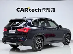 2022 BMW X3, чёрный — фото 3