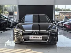 2021 Audi A6L 45 TFSI, чёрный — фото 2