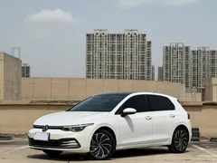 2021 Volkswagen Golf 280TSI DSG Pro, белый — фото 1