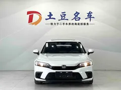 2022 Honda Civic 180TURBO CVT, белый — фото 2