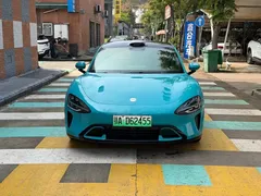 2024 Xiaomi SU7 4WD Long Range Advanced ADAS Max, синий — фото 2